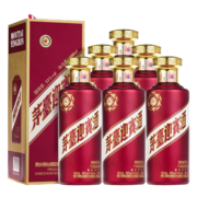 PLUS会员：MOUTAI 茅台 迎宾酒 紫 53%vol 酱香型白酒 500ml*6瓶 整箱装