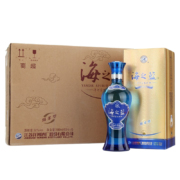 洋河 蓝色经典 海之蓝 浓香型白酒 52度 480ml*6瓶 整箱装 口感绵柔