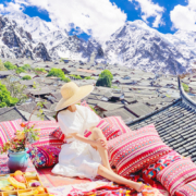 云南旅游 昆明大理洱海丽江雪山6天5晚跟团游