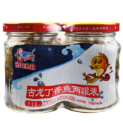 古龙 速食罐头 凉菜下饭菜 丁香鱼110g *2罐
