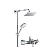 hansgrohe 汉斯格雅 飞雨淋浴管240大顶喷26777007款双飞雨恒温淋浴花洒