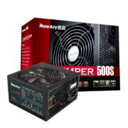 航嘉（Huntkey）JUMPER500S 额定500W 电脑电源(主动PFC/双管正激/温控风扇/宽幅电压/背部走线/三年质保)