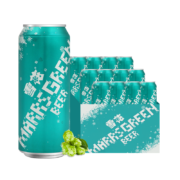 雪花啤酒（Snowbeer） 马尔斯绿 500ml*12听 整箱装