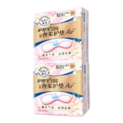 护舒宝奢柔气垫卫生巾迷你巾护垫163mm量少超薄22片