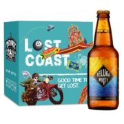 京东特价APP：LOST COAST 迷失海岸 精酿啤酒 海鲸小麦啤酒 355ml*6瓶