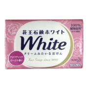 花王（KAO）香皂 天然植物原料 深层洁净  玫瑰香 3块装 日本进口