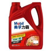 美孚（Mobil）力霸 矿物质机油 10W-40 SM级 4L 汽车保养