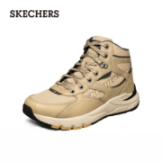 斯凯奇（SKECHERS）Skechers斯凯奇2022男子新款中帮休闲鞋时尚靴子210202 沙色 41