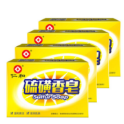 深度修护肌肤！仁和 硫磺香皂 100g*4块