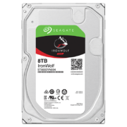 需抢券、PLUS会员：SEAGATE 希捷 酷狼系列 ST8000VN004 NAS硬盘 8TB
