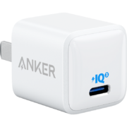 Anker安克 苹果充电器Nano PD快充20W充电头 兼容18W iPhone 14/13/12 /11pro/SE2/Xs/XR/8小米/iPad闪充插头