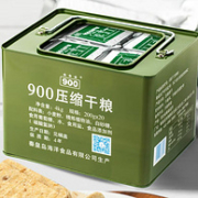 Plus会员、军工品质，900  压缩饼干铁桶装4kg