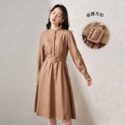 20点开始：INMAN 茵曼 女士羊毛连衣裙 18213719HHM613