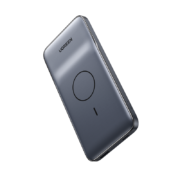 绿联 苹果磁吸无线充电宝支持iPhone14Pro/13手机MagSafe快充 10000毫安时大容量PD20W华为22.5W小巧移动电源