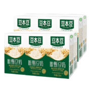京东特价：豆本豆唯甄豆奶 营养早餐奶植物蛋白质饮料 唯甄原味豆奶250ml*6盒