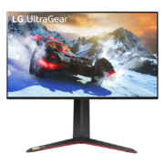 LG 27英寸 4K 144Hz (超频160Hz) HDMI2.1 NanoIPS HDR600 10.7亿色 PS5 电竞显示器 27GP95R