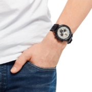Citizen 西铁城 CA4476-19X 男士小牛皮三眼计时光动能手表