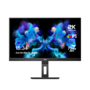 AOC电脑显示器 27英寸 2K高清 75Hz 广视角IPS 旋转升降 家用设计办公TUV低蓝光爱眼显示屏Q27P2U