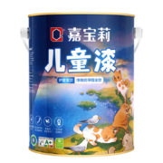 嘉宝莉儿童漆内墙乳胶漆净味抗甲醛全效无添加儿童房间墙面漆6.4kg