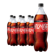 可口可乐 Coca-Cola 零度 Zero 汽水 碳酸饮料 2L*6瓶 整箱装 可口可乐出品 新老包装随机发货