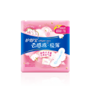 护舒宝秒吸云感棉卫生巾日用240mm*10片极薄干爽透气姨妈巾