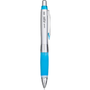 三菱（Uni）摇摇出芯自动铅软胶笔握学生活动铅笔M5-617GG 0.5mm银杆蓝 1支装