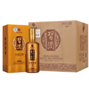 习酒 【年货送礼】茅台集团 金钻习酒53度酱香型白酒纯粮食酒宴请自饮 500ml *6瓶 整箱装
