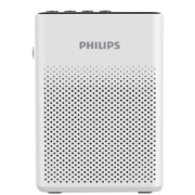 飞利浦PHILIPS 小蜜蜂扩音器教师专用 插卡喇叭音箱 腰挂麦克风 导游便携式讲解员 SBM200象牙白