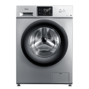 美的（Midea）滚筒洗衣机全自动 10公斤kg家用大容量巴氏除菌洗变频节能 MG100V31DS5