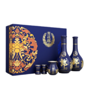 LANGJIU 郎酒 青花郎酒 天宝洞藏 陈酿 53%vol 酱香型白酒 500ml*2瓶 礼盒装