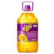 福临门 压榨一级充氮保鲜葵花籽油5L 食用油 中粮出品