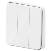 小米米家智能开关（三开单控） Xiaomi 米家智能联动 小爱控制 多功能家用开关 无线安装