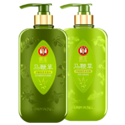 霸王马鞭草沐浴露洗发水套装（舒缓亮发洗发露400ml+舒缓美肌沐浴液400ml）控油清洁 男女士通用