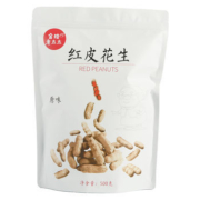 金陵老太太 2022年新货 带壳红皮花生 500g*2件