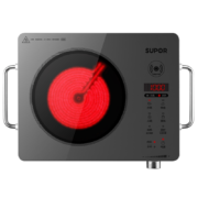 苏泊尔（SUPOR）电陶炉煮茶电磁炉低音低辐射双环独立控温家用煮茶炉2200W大功率火锅炉防干烧炒菜 升级无锅防干烧