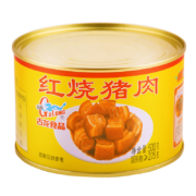 古龙 速食罐头 火锅搭档 熟食下饭菜 红烧猪肉500g(新旧包装发放）