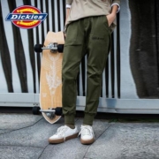 【3人团】Dickies工装束脚裤 情侣秋冬新品罗纹多袋休闲长裤子