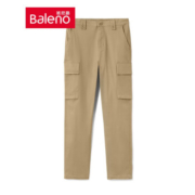 限尺码：Baleno 班尼路 男士直筒工装裤 88942057