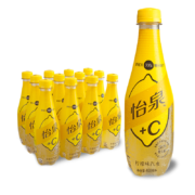 怡泉 Schweppes +C 柠檬味汽水 碳酸饮料 400ml*12瓶 *2件