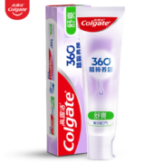 高露洁（Colgate）360°精粹养龈 小分子牙膏 牙龈舒爽 高纯度小分子精粹180g