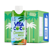 唯他可可（Vita Coco）椰子水凤梨味椰汁水0脂肪0胆固醇 NFC 椰青果汁330ml*12瓶进口饮料整箱