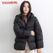 YAYA 鸭鸭羽绒服 女士连帽羽绒服 DYP86B0070