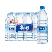 康师傅纯净水瓶装家庭装饮用水550ml*24瓶整箱装