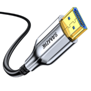 山泽 HDMI光纤线2.0版 4K60Hz发烧工程级数字高清线 笔记电脑电视投影仪家庭影院光纤连接线 锌合金2.0版 10米 XGH10
