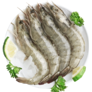 名渔湾 国产大虾海白虾500g约25只 健康轻食