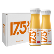 农夫山泉17.5°NFC橙汁果汁饮料 100%鲜果橙子冷压榨330ml*4瓶冷藏型礼盒装
