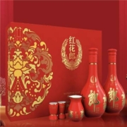 20点、88vip：郎酒红花郎10礼盒53度500ml*2礼盒装