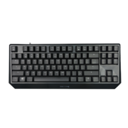 樱桃（Cherry）MX1.0 TKL G80-3810LYAEU-2 机械键盘 有线键盘 游戏键盘  87键机械键盘 黑色 红轴