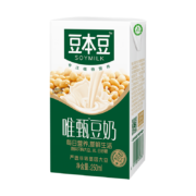 概率券、plus会员、京东特价版app：豆本豆 唯甄豆奶  250ml*6盒 1件