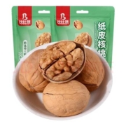 再降价、需入会、京东plus会员：比比赞 纸皮核桃500g*4件